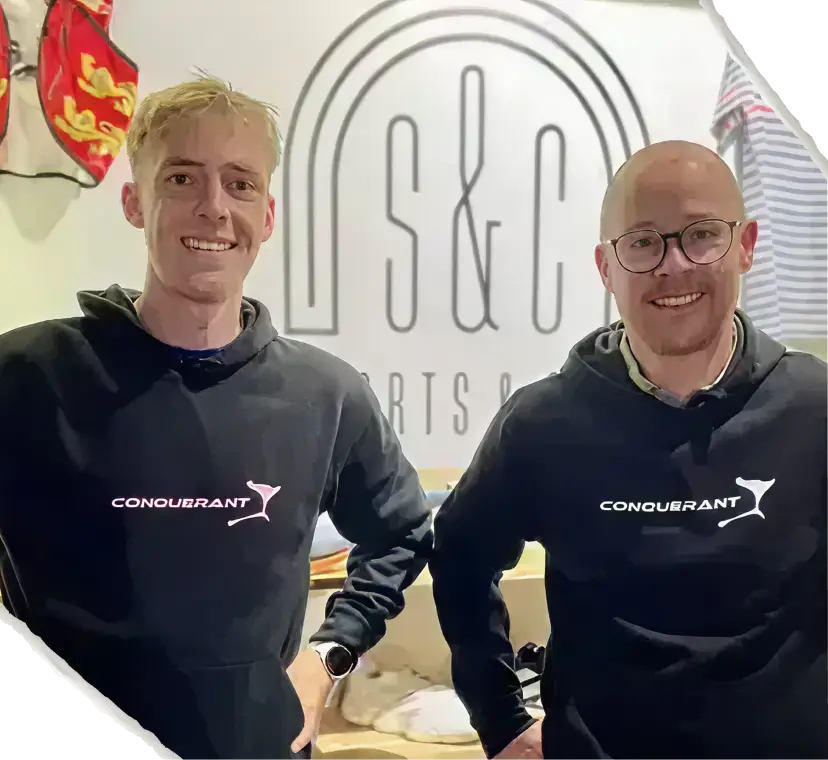 Clément Vicquelin et Anthony Langlois affichent leur marque Conquérant